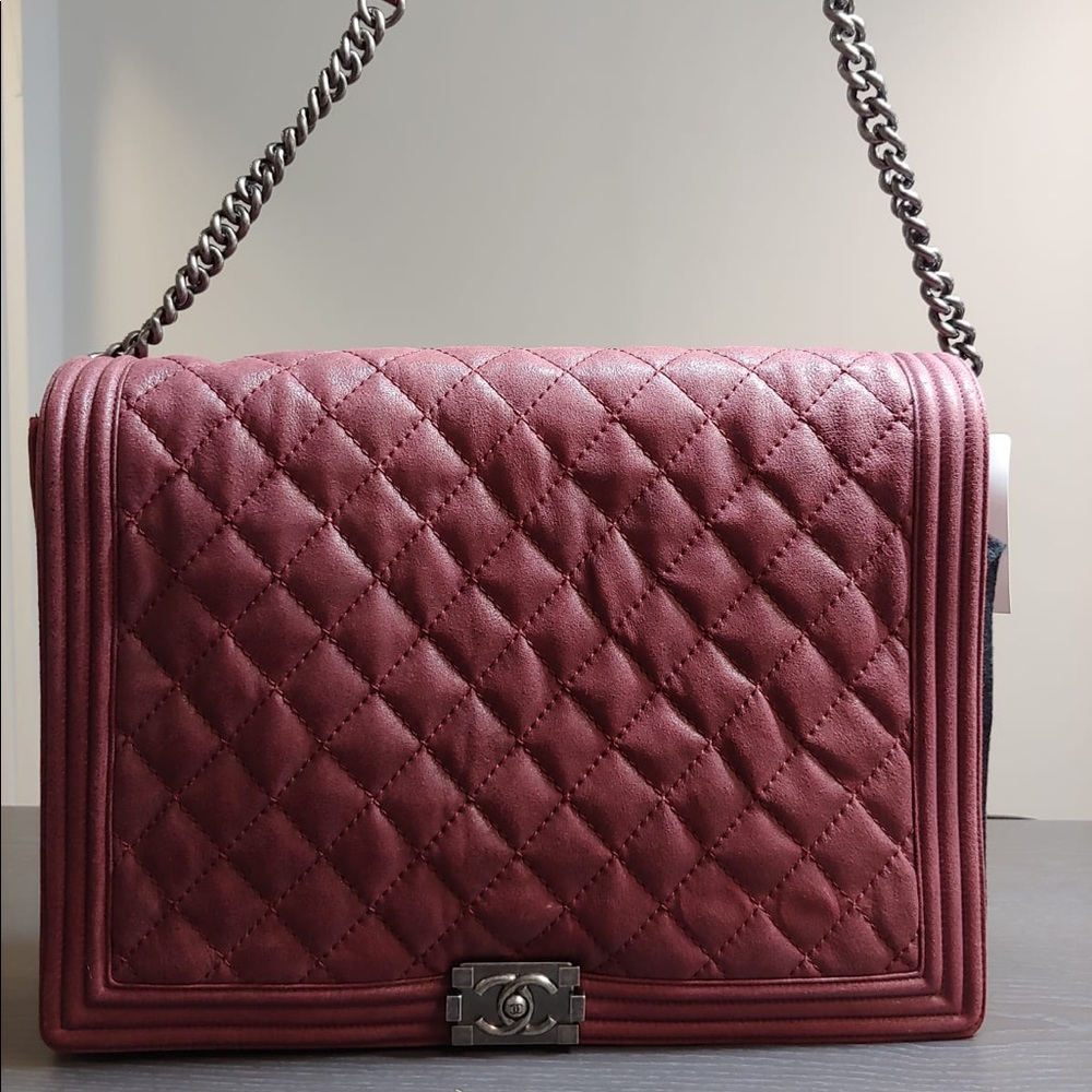 100% authentic Chanel boy bag